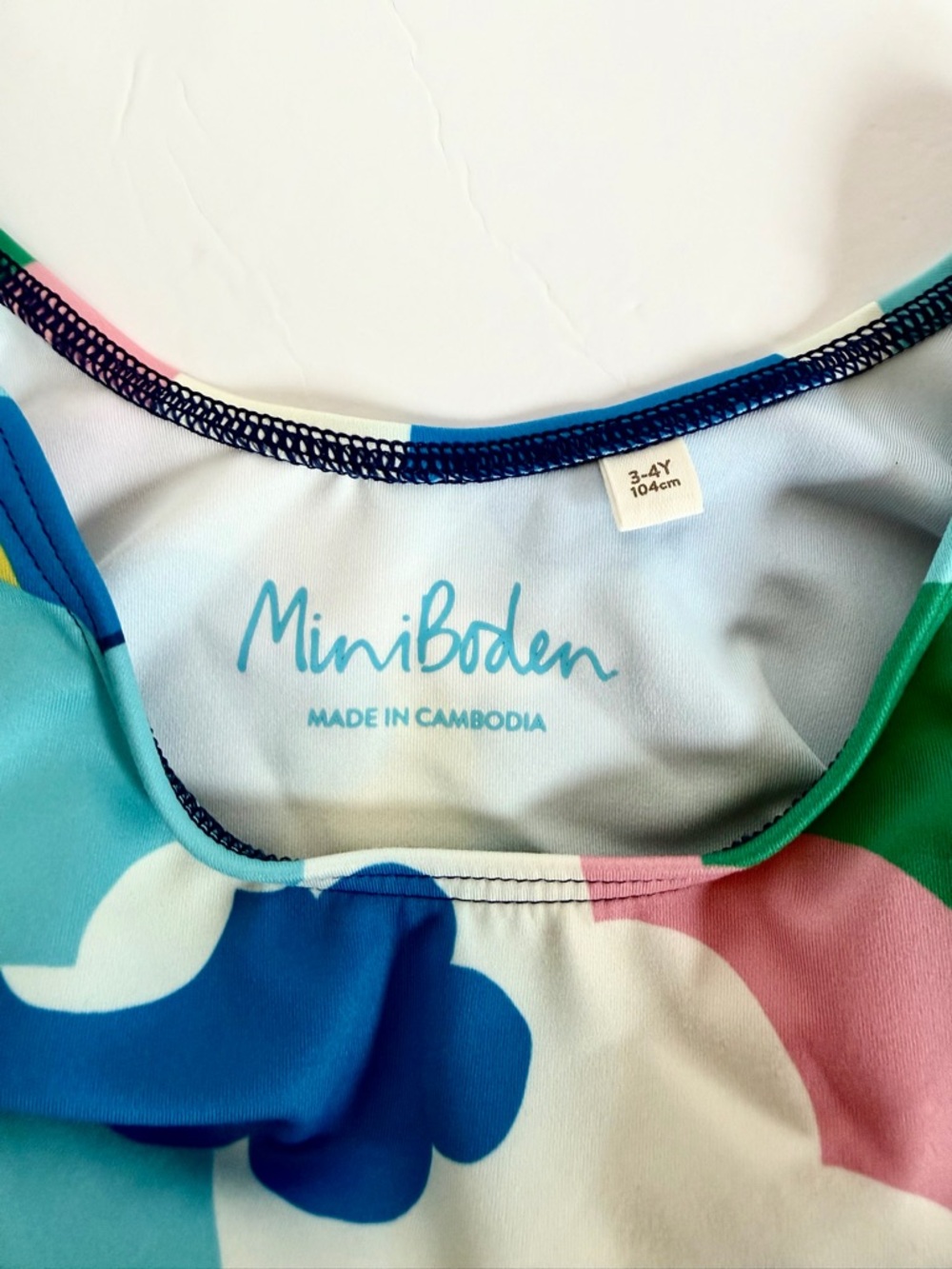 Mini Boden Long Sleeve Rainbow & Cloud One-Piece Gymnastics suit Brand New - Picture 3 of 5